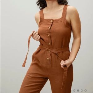 Everlane The Linen Picnic Jumpsuit 00